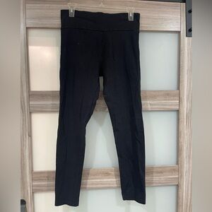 Black High-Waisted Leggings